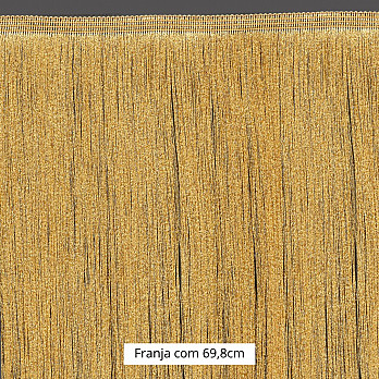 FRANJA FINA LISA 69,8cm BEGE CLARO 10m