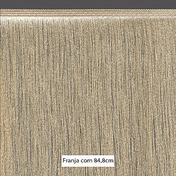 FRANJA FINA LISA 84,8cm BEGE 10m