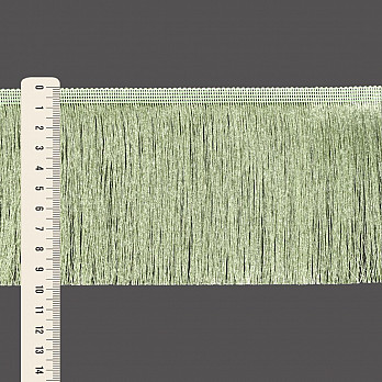 FRANJA FINA LISA 9,8cm VERDE CLARO 10m