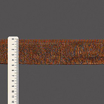 FRANJA ISABEL 4,8cm MARROM MÉDIO 10m