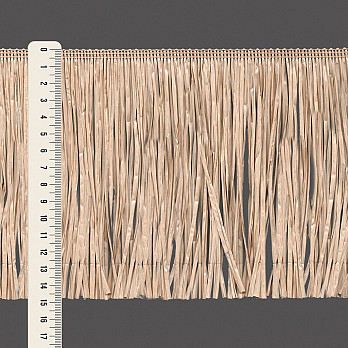 FRANJA LISA 14,8cm PALHA 10m