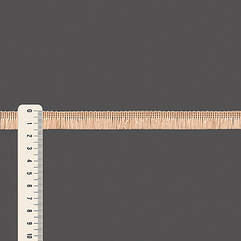 FRANJA LISA 1,5cm PALHA 10m