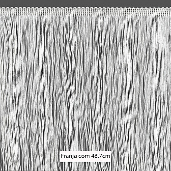 FRANJA LISA 48,7cm SEM BENEFICIAMENTO 10m