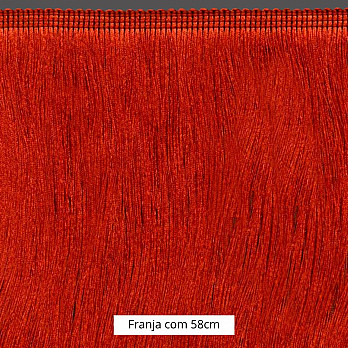 FRANJA LISA 58cm OCRE 10m