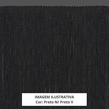 FRANJA LISA 85cm PRETO 10m