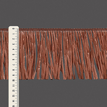 FRANJA LISA 9,9cm BROWN 10m