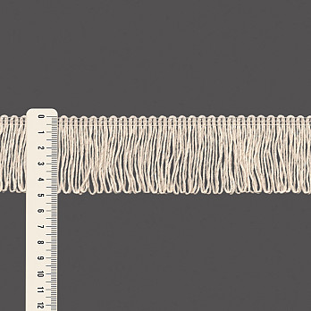 FRANJA LISA DUPLA 4,9cm CRU 1m