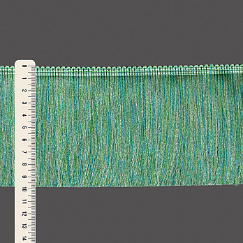 FRANJA LISA MESCLADA 9,8cm VERDE PASTEL/VERDE PISTACHE/AZUL CLARO 10m