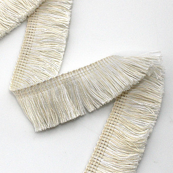 FRANJA LISA MOANA 2,3cm CRU/BRANCO 10m
