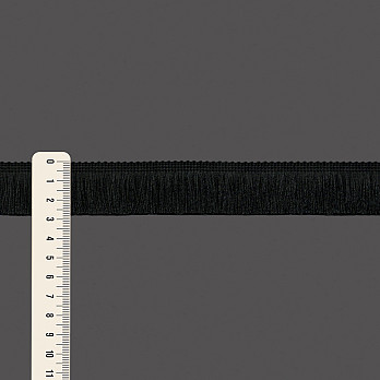 FRANJA LISA MOANA 2,8cm PRETO 10m