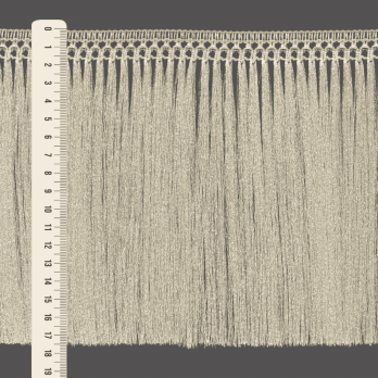 FRANJA MACRAMÊ 17,5cm PALHA 10m