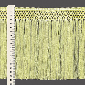 FRANJA MACRAMÊ 17,8cm AMARELO CLARO 10m