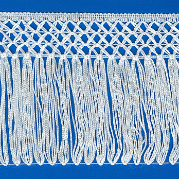 FRANJA MACRAMÊ 3X 14cm BRANCO 10m