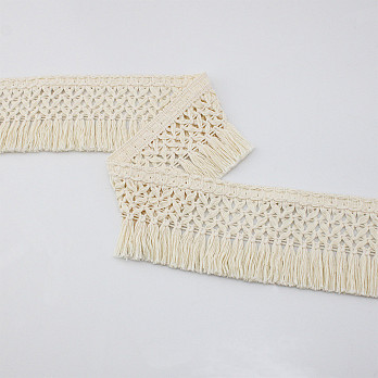 FRANJA MACRAME 7cm CRU 10m