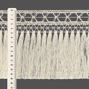FRANJA MACRAMÊ LEXIE 15,1cm CRU 10m