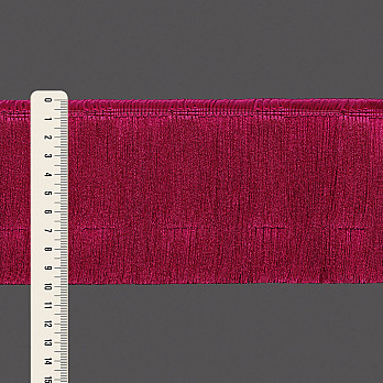 FRANJA MÉDIA EM CAMADAS 9,9cm MAGENTA 10m