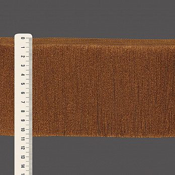 FRANJA MÉDIA LISA 10,8cm MARROM 10m