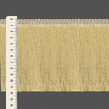FRANJA MÉDIA LISA 11,8cm BEGE 10m
