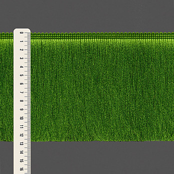 FRANJA MÉDIA LISA 12,8cm VERDE 10m