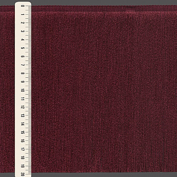 FRANJA MÉDIA LISA 19,8cm VINHO 10m
