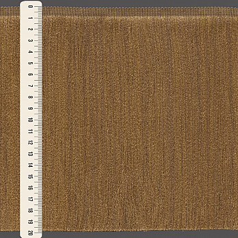 FRANJA MÉDIA LISA 19,8cm KAKI/OURO VELHO 10m