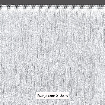 FRANJA MÉDIA LISA 21,8cm SEM BENEFICIAMENTO  10m