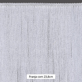 FRANJA MÉDIA LISA 23,8cm BRANCO 10m