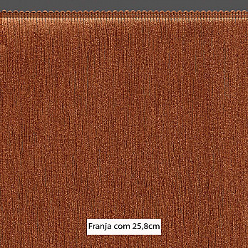 FRANJA MÉDIA LISA 25,8cm BEGE 10m