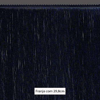 FRANJA MÉDIA LISA 29,8cm AZUL MARINHO 10m