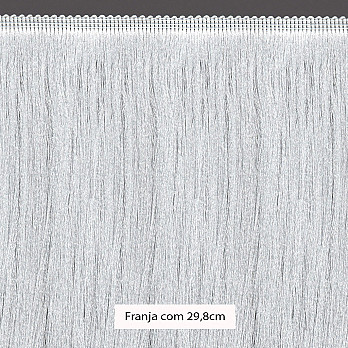 FRANJA MÉDIA LISA 29,8cm SEM BENEFICIAMENTO 10m