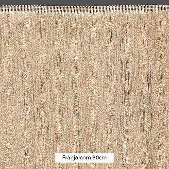 FRANJA MEDIA LISA 30cm BEGE CLARO 10m