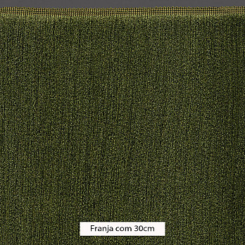 FRANJA MEDIA LISA 30cm VERDE MUSGO 10m