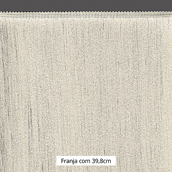 FRANJA MÉDIA LISA 39,8cm CHAMPAGNE 10m
