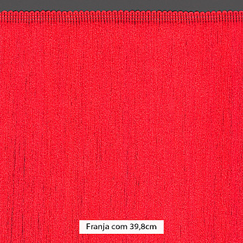 FRANJA MÉDIA LISA 39,8cm TOMATE 10m