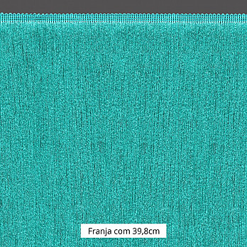 FRANJA MÉDIA LISA 39,8cm VERDE TAILANDÊS 10m