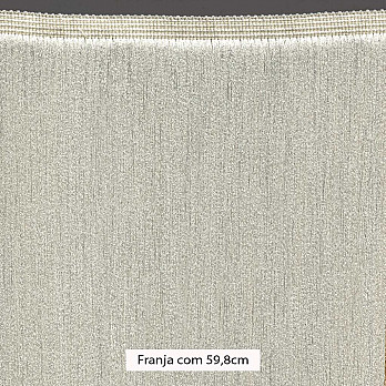 FRANJA MÉDIA LISA 59,8cm CHAMPAGNE 10m