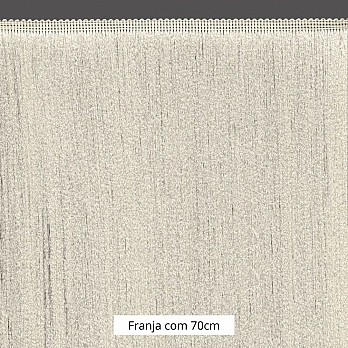 FRANJA MÉDIA LISA 70cm CHAMPAGNE 10m