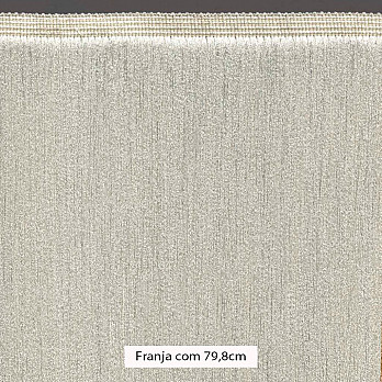FRANJA MÉDIA LISA 79,8cm CHAMPAGNE 10m