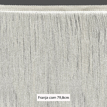 FRANJA MÉDIA LISA 79,8cm CHAMPAGNE 10m