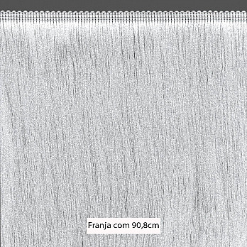 FRANJA MÉDIA LISA 90,8cm SEM BENEFICIAMENTO 10m