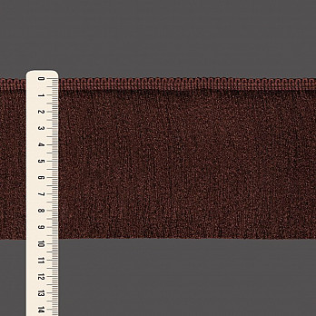 FRANJA MÉDIA LISA 9,8cm MARROM 10m