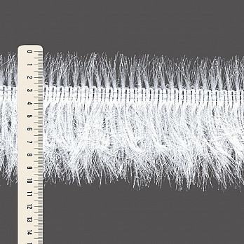 FRANJA PELUCIADA 10,5cm SEM BENEFICIAMENTO 10m
