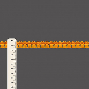 FRANJA PINGENTINHO 1,6cm AMARELO 10m