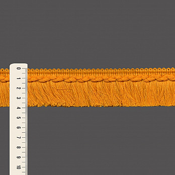 FRANJA TRANÇADA 3,9cm AMARELO OURO 10m