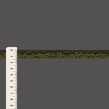FRANJA TWEED 1,4cm MILITAR CLARO 50m