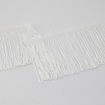 FRANJA VISCOSE 9,8cm BRANCO 10m