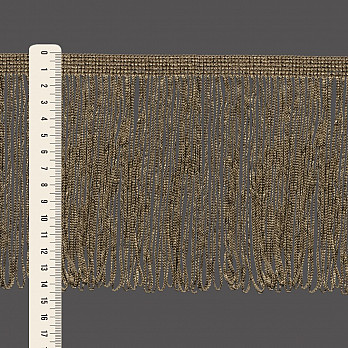 FRANJA VISCOSE 14,5cm BEGE 10m