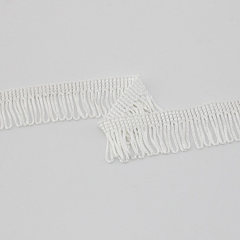 FRANJA VISCOSE 2,8cm BRANCO 10m