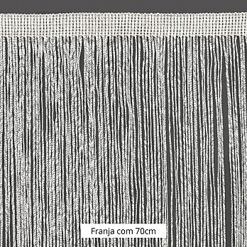 FRANJA VISCOSE 70cm SEM BENEFICIAMENTO 10m