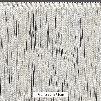FRANJA VISCOSE TESSA 71cm SEM BENEFICIAMENTO 10m